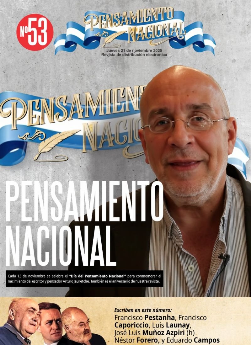 revista portada revista pensamiento nacional 28