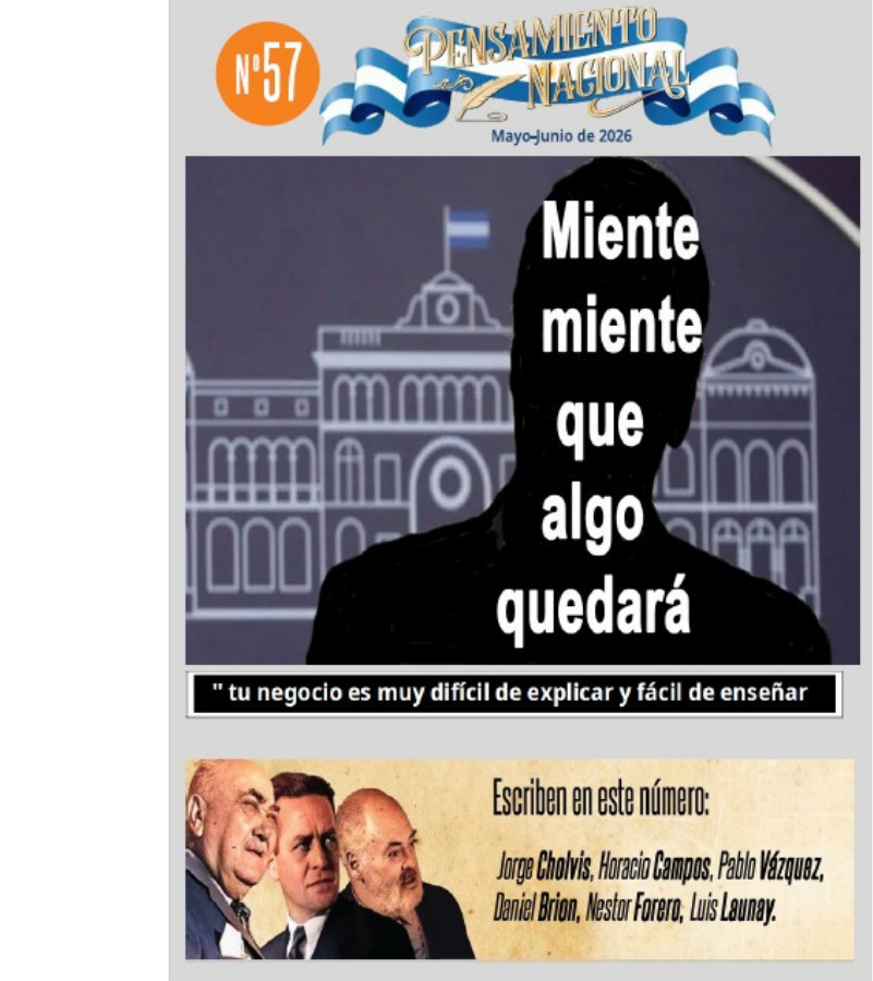 revista penmsamiento nacional 29